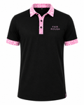 Noir Blossom Polo