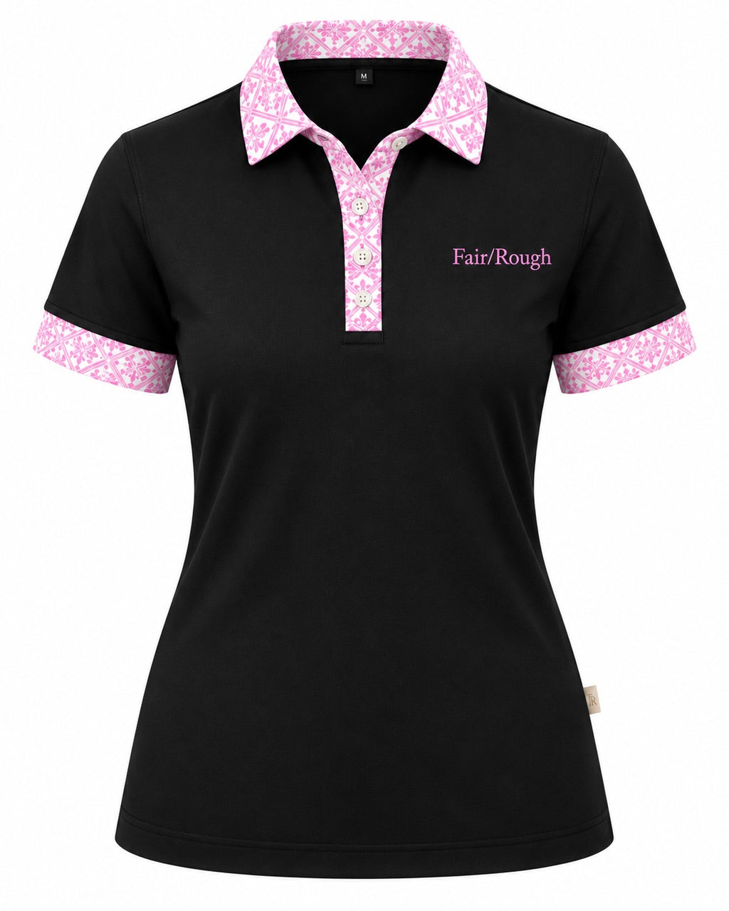 Noir Blossom Polo