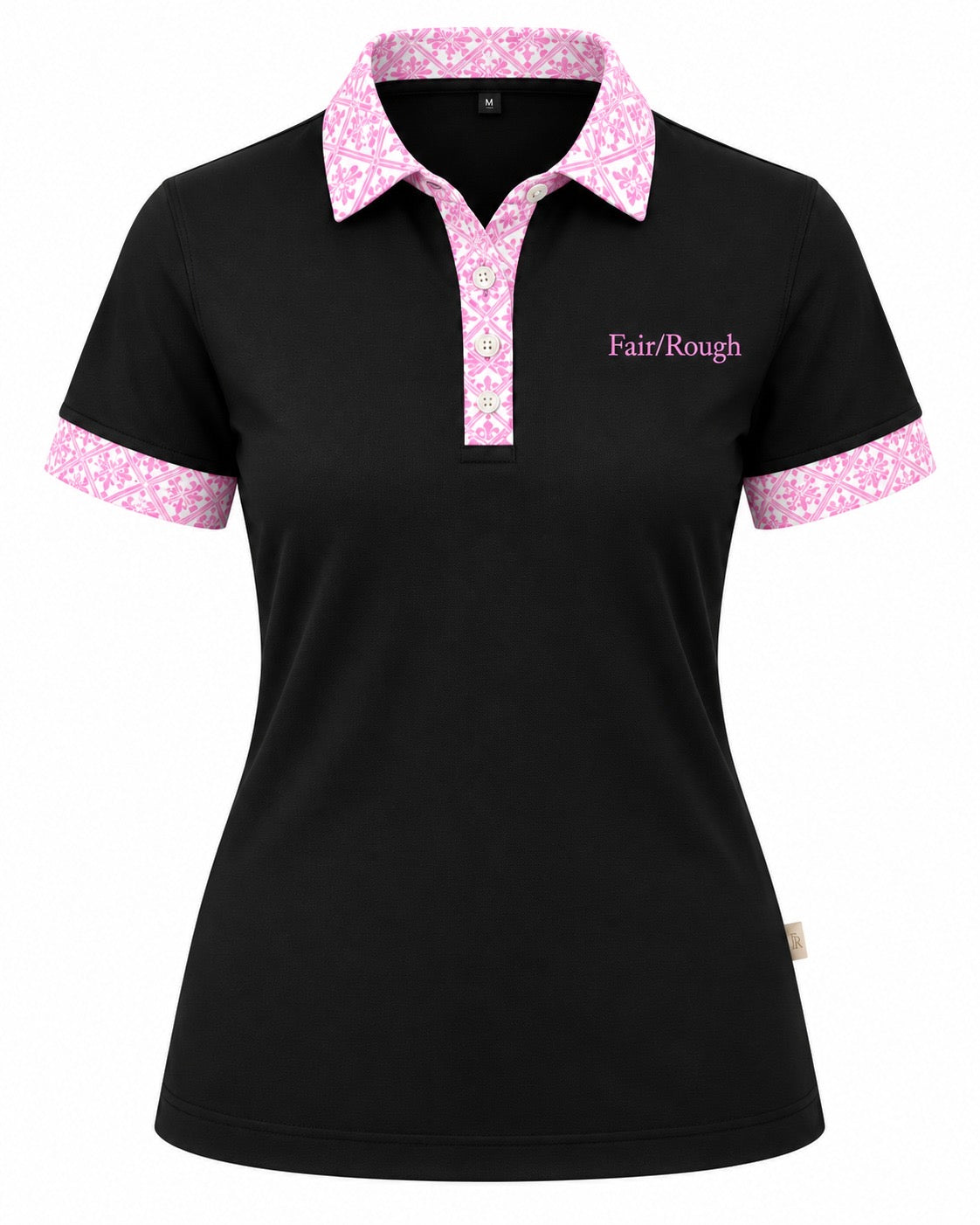 Noir Blossom Polo