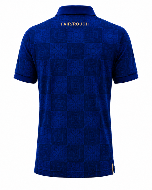Cobalt Tile Polo