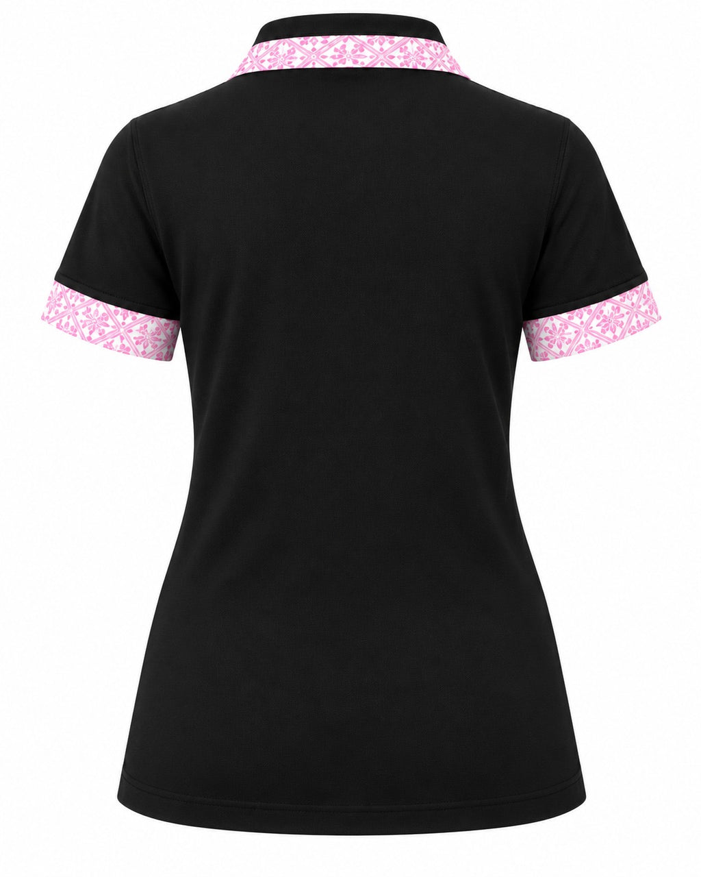 Noir Blossom Polo
