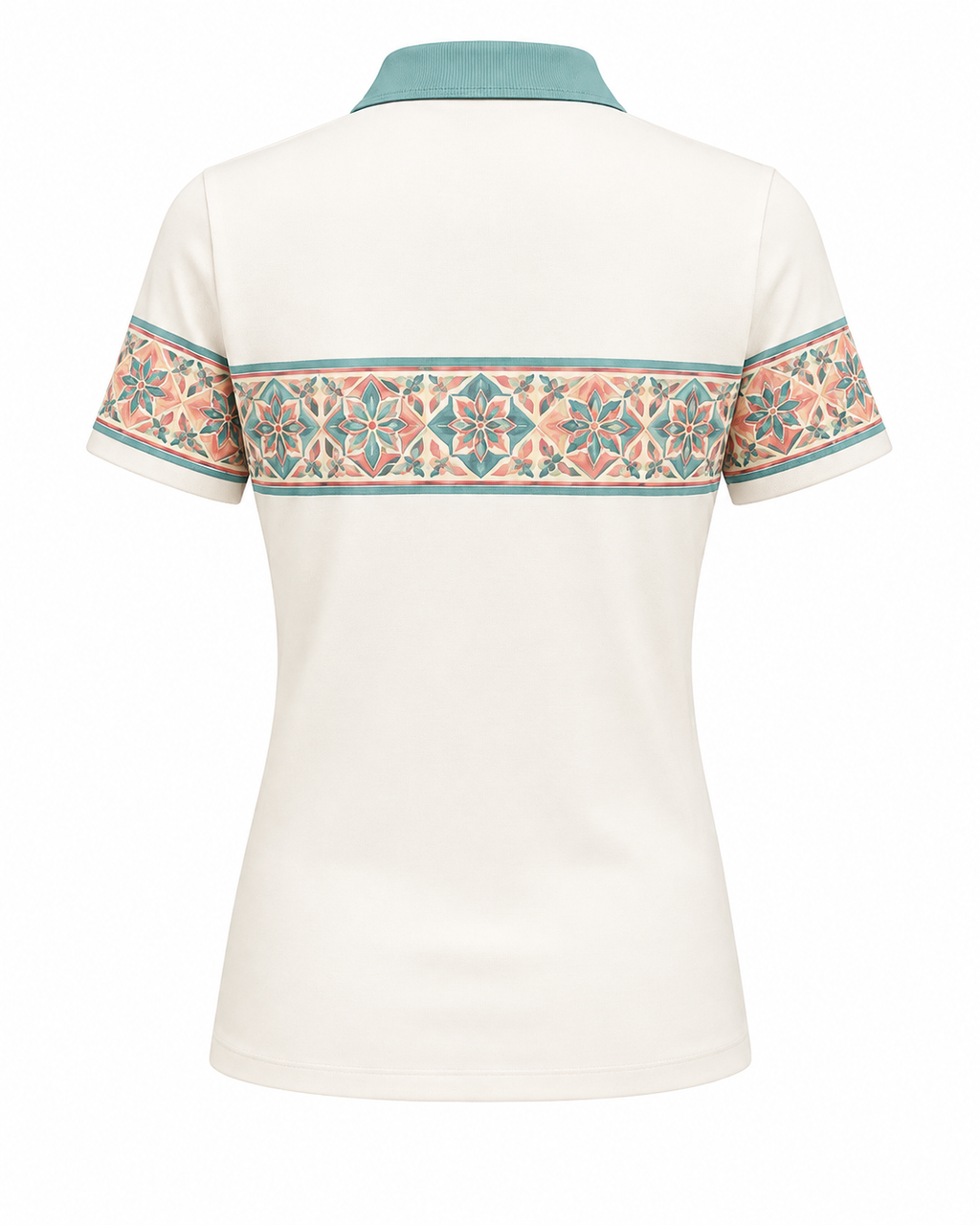Mosaic Blush Polo